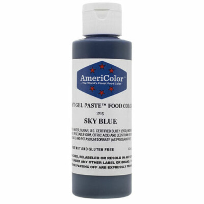 Blue Gel Food Coloring | From SugarHero.com