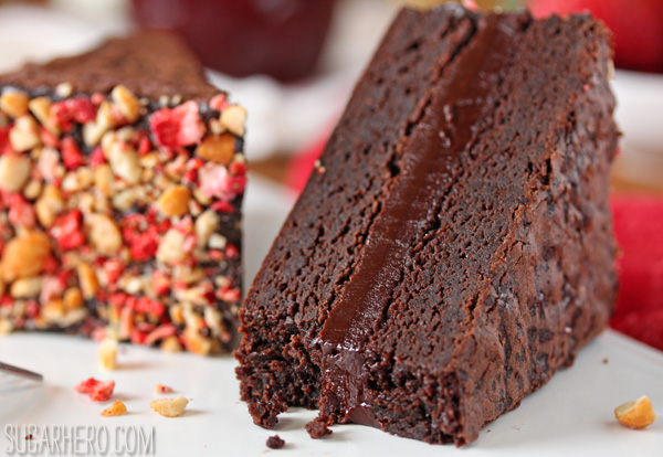 Peanut Butter and Jelly Brownie Sandwiches | SugarHero.com