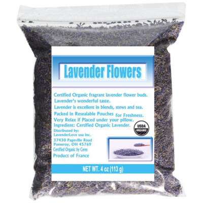Dried Lavender | From SugarHero.com