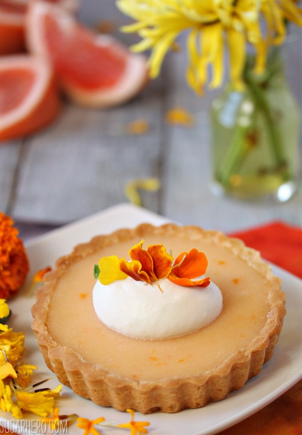 Grapefruit Tarts | SugarHero.com