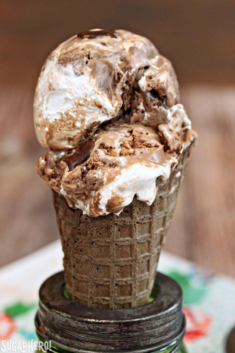 Homemade Phish Food Ice Cream | From SugarHero.com Homemade Phish Food Ice Cream | From SugarHero.com