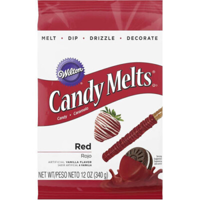 Red Candy Melts | From SugarHero.com