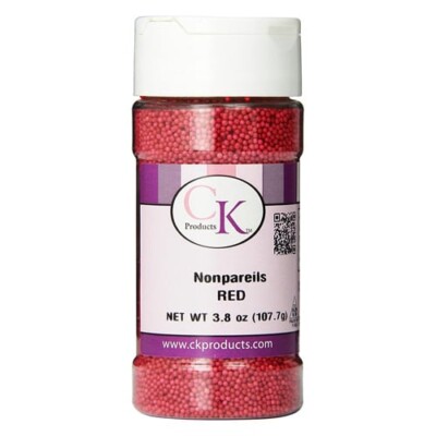 Red nonpareils