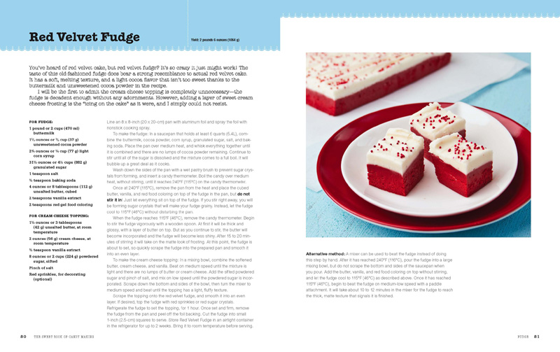 Red Velvet Fudge from The Sweet Book of Candy Making