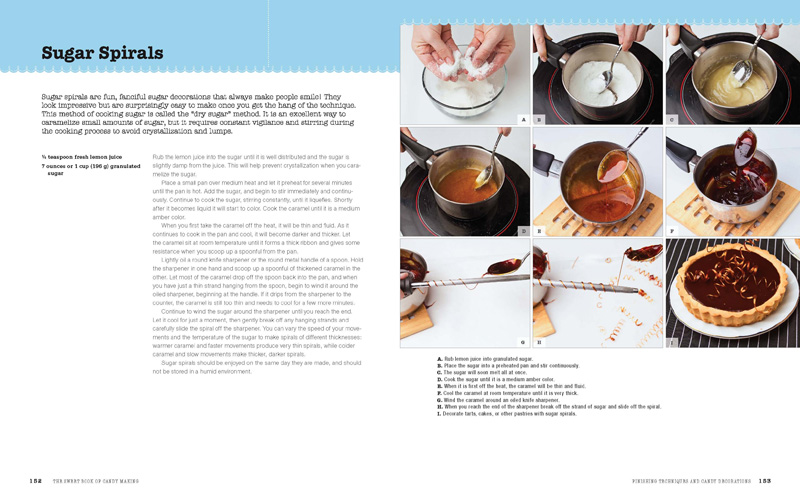 Sugar Spirals from The Sweet Book of Candy Making