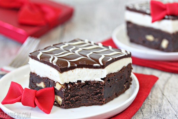 Tuxedo Brownies | From SugarHero.com